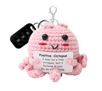 Animaux en crochet positifs Jouet de collection inspirant et motivant