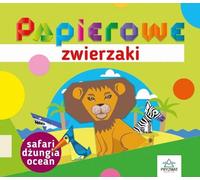 Animaux en papier. Safari, jungle, océan