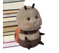 Animaux en peluche - Animal en peluche douce de coccinelle assise | Décoration de maison en peluche Ladybug | Jouet mignon avec expression timide du visage poupée douce pour enfants canapé dans la
