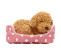 Animaux en peluche - Animaux en peluche - Décoration de bureau pour chien chat avec lit bébé - Animaux en peluche doux et câlinables, animaux en peluche, compagnons pour et adultes
