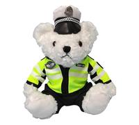Animaux en peluche de police - Peluche d'officier de police, peluche super | Teddys Bears Peluche ours en peluche décoratif anniversaire Noël Cadeaux pour garçons filles BEB