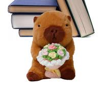 Animaux En Peluche, Design Adorable, 1 Pièce, Mignonne Avec Bouquet, Animaux En Peluche Pour La Saint-Valentin, Reflet Doux De La Nature, Pour Petite Amie, Épouse, Fille, Mère, Mariage, Saint-V