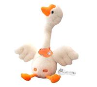 Animaux en Peluche Musicaux Duck, Jouet Interactif Parlant pour Les, Sound Léger Chant en Peluche avec Une Fonction De Voix Répétitive pour Le Développement Sensoriel Croissance Cognitive Todd