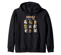 Animaux et travaux de rêve Carrière Mignon Premier Jour d'école Sweat à Capuche