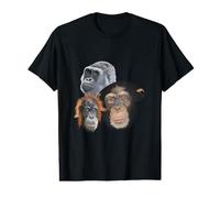 Animaux étonnants têtes de Grands singes T-Shirt Graphique avec Valeur
