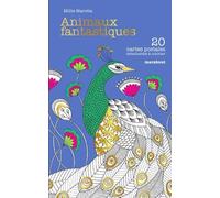 Animaux Fantastiques - 20 Cartes Postales Détachables À Colorier