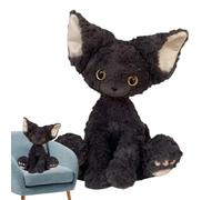 Animaux farcis en forme de chat - Jouet mignon en peluche de dessin animé - 30 cm - Décoration de canapé d'animaux doux - Kachi Devon Curly Kitten Dol Internet Célébrité - Cadeau d'anniversaire pour