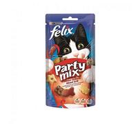 animaux Felix - Party Mix Saveur De Grillade 60G - Lot De 4 - Livraison Offerte