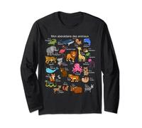 Animaux français Alphabet A-Z ABC de la faune Manche Longue