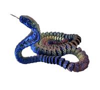 Animaux imprimés en 3D, Jouets de Stress Serpents 3D, Jouets de Bureau, Jouets de Serpent, Jouets imprimés en 3D, Accessoires de réduction du Stress, Figurines à Collectionner Flexibles pour