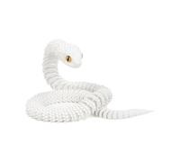 Animaux imprimés en 3D - Jouets serpent à articulations mobiles, modèle animal qui brille dans le noir, amusant, robuste et engageant, jouet de bureau interactif pour le confort du stress, jouet éduca