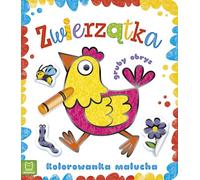 Animaux. Livre de coloriage pour les tout-petits avec un contour épais