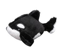 Animaux magnétiques en peluche : figurine de créature textile doux, 14 x 11 x 10 cm, design d'accent portable, concept de décoration d'épaule magnétique, forme sculptée en tissu léger, élément