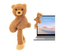 Animaux magnétiques en Peluche - Jouet décoratif Ours Lapin, Ornement en Peluche Souple pour Surfaces métalliques | Table de Voyage pour, Salle de hambre à Coucher, réfrigérateur pour