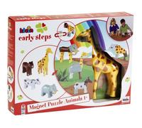 Animaux magnétiques - KLEIN - 0065 - 4 grands animaux Funny Puzzle, boîte ouverte - 16 pièces - Dès 12 mois