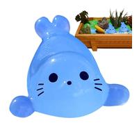 Animaux marins en résine qui brillent dans le noir - Figurines de phoques réalistes, jouets brillants | Petits animaux en résine qui brillent dans le noir, jolies figurines miniatures avec Sell