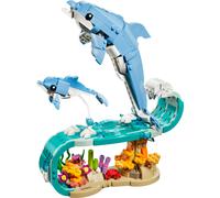 LEGO Jouet Creator 3-en-1 31385 Animaux Marins – Les Beaux Dauphins