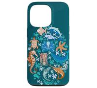 Animaux marins mignons animaux marins poissons aquatiques animaux marins Coque pour iPhone 13 Pro