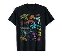 Animaux Marins Océan Nature Vie Marine Baleine Protéger Les Océans T-Shirt