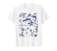 Animaux Marins Océan Nature Vie Marine Baleine Protéger Les Océans T-Shirt