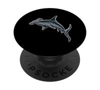 Animaux Marins - Requin Marteau PopSockets PopGrip Adhésif