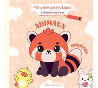Animaux mignons - à dessiner pas à pas Avec 20 modèles faciles à réaliser - Collectif - Mila Boutan Eds - cartonné - Document jeunesse
