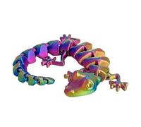 Animaux mobiles imprimés en 3D - Modèles lézards flexibles avec articulations mobiles - Modèles multi-articulations pour | pour jouer, divertir, pour l'éducation, l'exposition, la collection