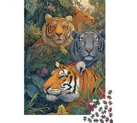 Animaux Monde Animal Convient aux Jeux en Famille Convient aux Cadeaux d'anniversaire avec Une difficulté et Un défi élevés 300 pièces (40x28cm)