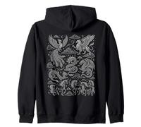 Animaux mythiques Graphiques Animaux mythiques Dragon Licorne Sweat à Capuche