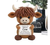 Animaux positifs au crochet, jouet doux en forme d'animal | Bureau pour femmes, hommes, école, bureau, maison, anniversaire, fête