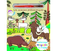 Animaux préhistoriques - Coloriage magique à l'eau
