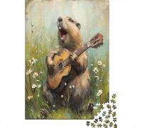 Animaux Puzzle 1000 Pièces Adultes - Puzzle Adulte 1000 Pièces - Puzzle À Impression De Haute Qualité - Puzzle Art 1000pcs (75x50cm)