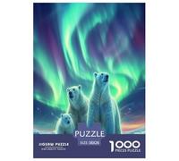 Animaux Puzzle 1000 Pieces Cadeau Unique Jeu Éduchatif Défi Jouet À De Qualité Supérieure Peinture Art pour Adultes Enfants 38x26cm/1000pcs