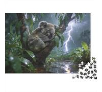 Animaux Puzzle 1000 Pièces Le Koala Puzzle en Carton Qualité Premium Puzzle Adulte Difficile Collection Cadeau 52x38cm/1000pcs