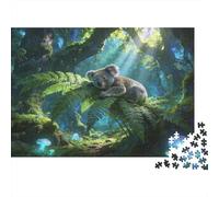 Animaux Puzzle 1000 Pièces Le Koala Puzzle en Carton Qualité Premium Puzzle Adulte Difficile Collection Vacances 38x26cm/1000pcs