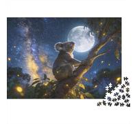 Animaux Puzzle 1000 Pièces Le Koala Puzzle en Carton Qualité Premium Puzzle Adulte Difficile Puzzle Familial Noël 70x50cm/1000pcs