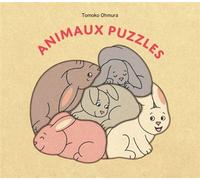 Animaux puzzles - Tomoko Ohmura - Ecole Des Loisirs - cartonné - Album jeunesse