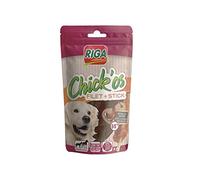 animaux Riga - Chick'Os Filet De Poulet + Sticks 75G - Lot De 3 - Offre Special