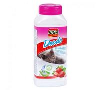 animaux Riga - Désodorisant pour Litière Senteur Fraise 750G - Lot De 3 - Livraison Offerte