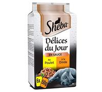 animaux Sachets Fraîcheur pour Chat en Gelée Délices du Jour À La Volaille 300G - Lot De 4 - Offre Special