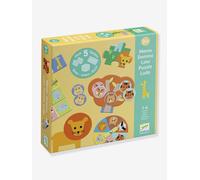 Animaux sauvages - 5 jeux jaune TU