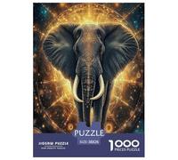 Animaux Sauvages éléphants Puzzle 1000 Pièces Educa Divertissement Créatif Décoration Intérieure Cartoon Couleur Jeu Éducatif Challenge Toy Adultes Et Enfants À Partir De 14 Ans 38x26cm/1000pcs
