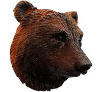 Animaux sauvages Ours Brun Afrique du Sud Tanzanie Kenya Aimant de réfrigérateur Aimant de réfrigérateur Décoration Aimant Autocollant Souvenir Résine Artisanat