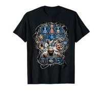 Animaux scientifiques drôles au Centre de contrôle Humain 3D T-Shirt