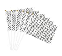 Animaux Tortues de mer Imprimer Commodité Drapeaux à main légers Drapeaux de fête Parade Événements Festivals Décor