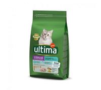 animaux Ultima - Croquettes Chat Stérilisé Light 1.5Kg - Lot De 3 - Livraison Offerte