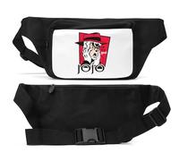 Anime 94 Sac banane unisexe Noir, Noir , Taille unique