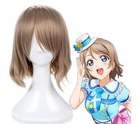 Anime amour en direct soleil Cosplay perruques Watanabe vous Cosplay résistant à la chaleur synthétique perruque cheveux Halloween fête femmes Cosplay perruque