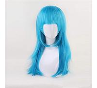 Anime Aotu monde citron Cosplay perruques avec frange longs cheveux synthétiques droits Halloween Costume fête jeu de rôle perruque MZ-1154