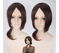 Anime attaque sur Titan perruque cosplay Armin Arlert courte droite blonde Bob cheveux synthétiques Halloween Armin Arlert perruques + casquette de perruque une taille perruque Ymir